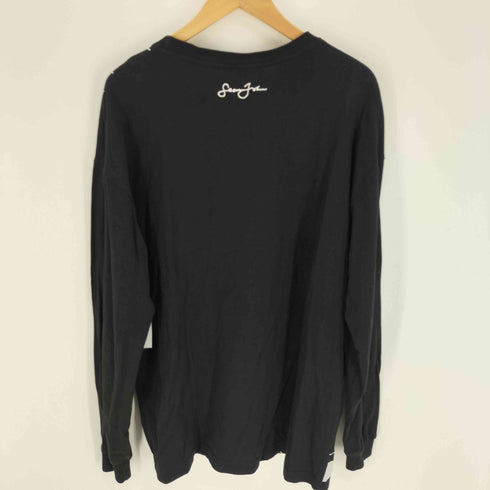 ショーンジョン Sean john 90-00S ロゴ 鎖 チェーン グラフィック プリント クルーネック L/S カットソー ロンT メンズ import:XL