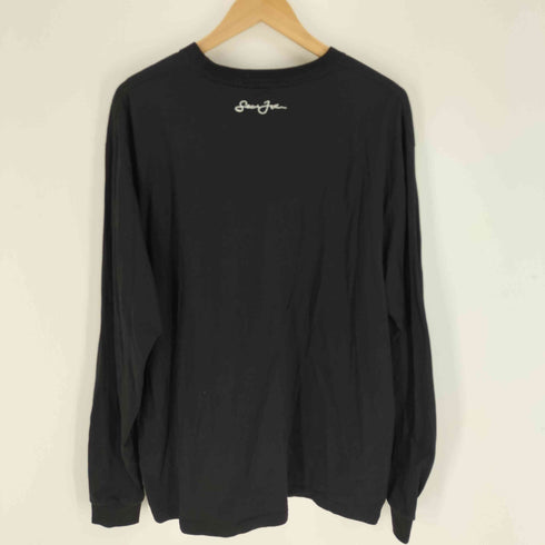 ショーンジョン Sean john 90-00S パイル地ロゴ グラフィック プリント L/S カットソー ロンT メンズ import:XL
