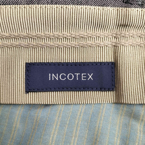 インコテックス INCOTEX slim fit super100s スラックス メンズ 48