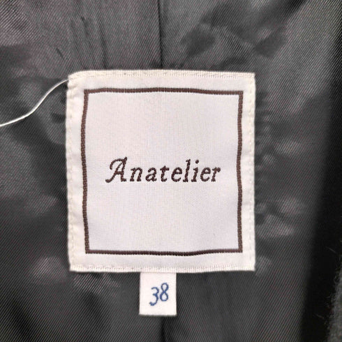 アナトリエ anatelier クルミボタンステンカラーコート レディース JPN:38