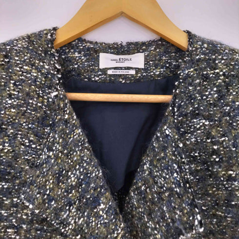 イザベルマランエトワール ISABEL MARANT ETOILE ポーランド製 1B ツイードジャケット レディース 36