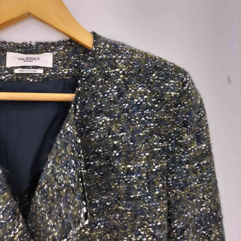 イザベルマランエトワール ISABEL MARANT ETOILE ポーランド製 1B ツイードジャケット レディース 36