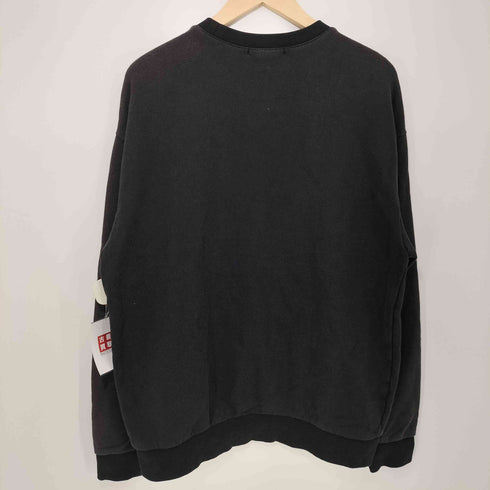 ゲス GUESS トライアングルロゴ スウェット メンズ import:L