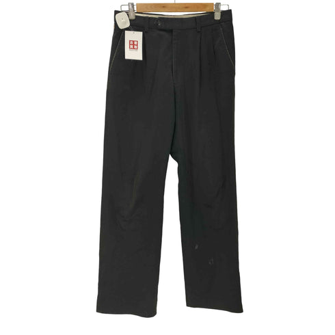 バーバリーロンドン BURBERRY LONDON ノバチェック ピスタグ 2タグ ワイド チノ トラウザー パンツ メンズ