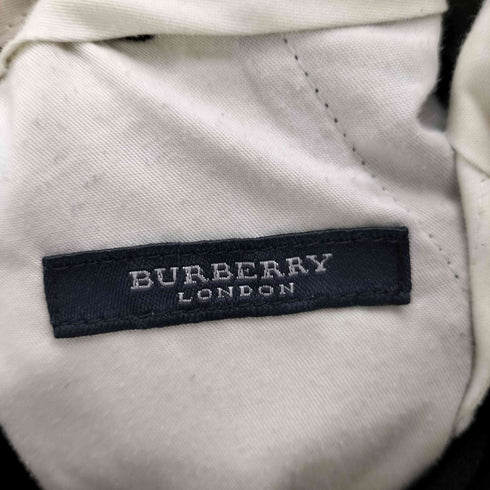 バーバリーロンドン BURBERRY LONDON ノバチェック ピスタグ 2タグ ワイド チノ トラウザー パンツ メンズ