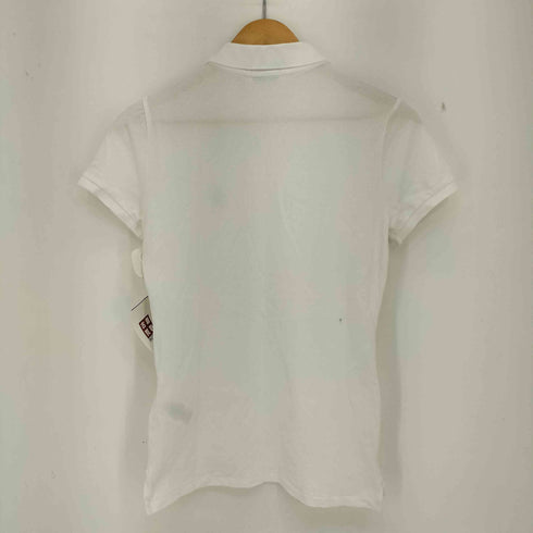 ポロラルフローレン POLO RALPH LAUREN 現行タグ SLIM FIT ポニー刺繍 鹿の子 ポロシャツ レディース import:S