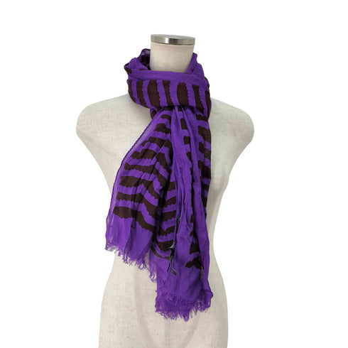 マークバイマークジェイコブス Marc by Marc Jacobs 総柄 大判 スカーフ レディース