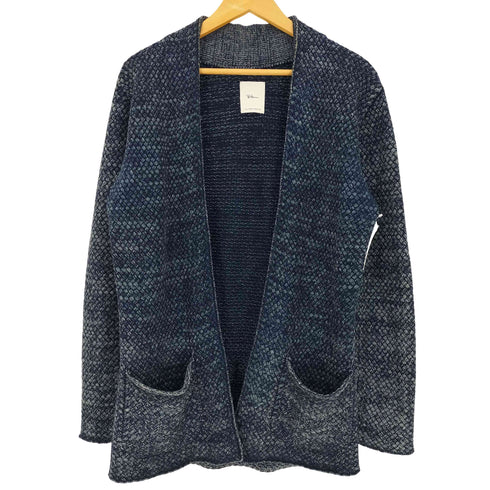 ロンハーマン Ron Herman コットンウール ボタンレス カーディガン メンズ import:M