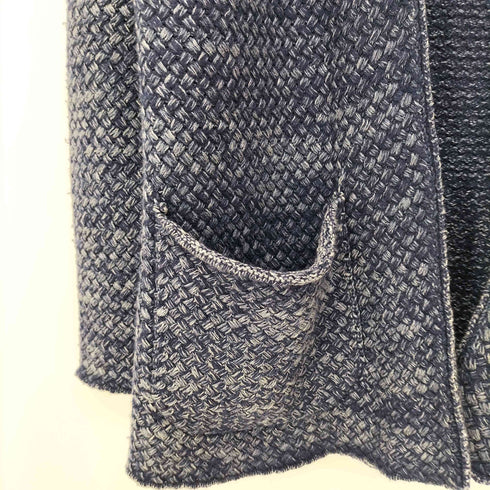 ロンハーマン Ron Herman コットンウール ボタンレス カーディガン メンズ import:M