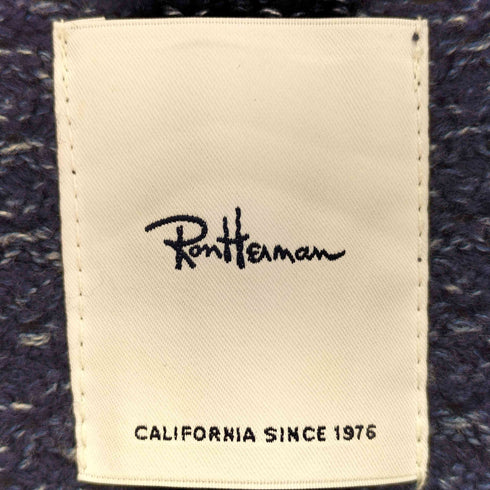 ロンハーマン Ron Herman コットンウール ボタンレス カーディガン メンズ import:M