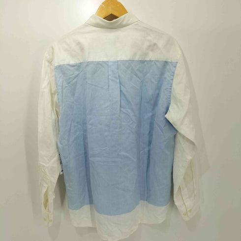 エディーバウアー Eddie Bauer ヘンプコットン バイカラー レギュラーカラーシャツ メンズ import:M