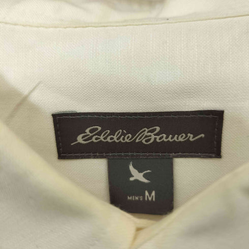 エディーバウアー Eddie Bauer ヘンプコットン バイカラー レギュラーカラーシャツ メンズ import:M