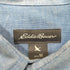 エディーバウアー Eddie Bauer ヘンプコットン バイカラー レギュラーカラーシャツ メンズ import:M