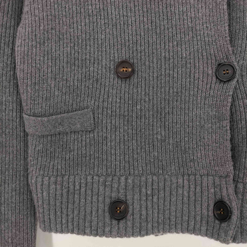 The Barnnet Charlotte Double-Breasted Knit Cardigan レディース FREE