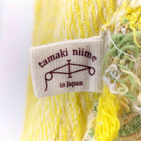TAMAKI NIIME 日本製 ROOTS SHAWL ロング ショール ストール レディース