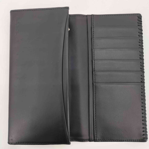 ポールスミス Paul Smith ハンドステッチ レザー ロングウォレット 二つ折り 長財布 メンズ