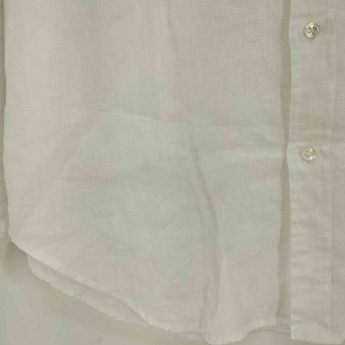 ポロラルフローレン POLO RALPH LAUREN 現行タグ RELAXED FIT ポニー刺繍 リネン 長袖シャツ メンズ import:L