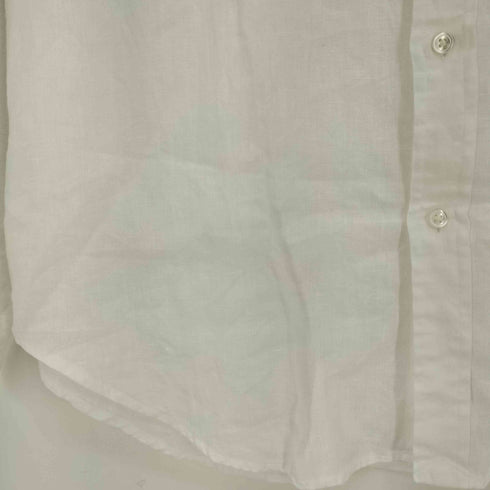 ポロラルフローレン POLO RALPH LAUREN 現行タグ RELAXED FIT ポニー刺繍 リネン 長袖シャツ メンズ import:L