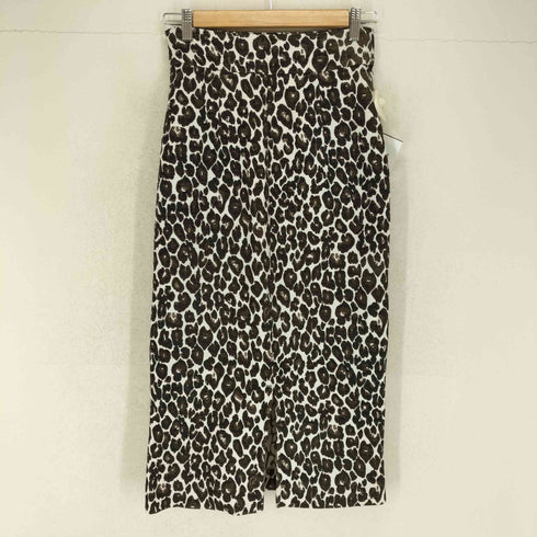 ディスコート Discoat レオパードマキシスカート レディース S
