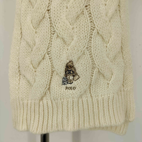 ポロラルフローレン POLO RALPH LAUREN ポロベア ケーブルニット マフラー メンズ
