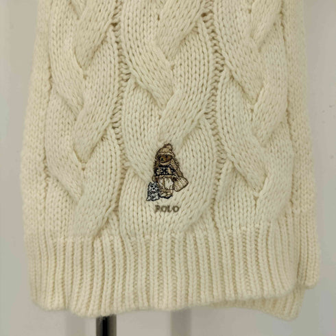 ポロラルフローレン POLO RALPH LAUREN ポロベア ケーブルニット マフラー メンズ