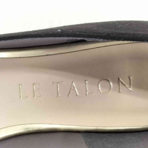 ルタロン Le Talon ポインテッドトゥスエードパンプス レディース JPN:24
