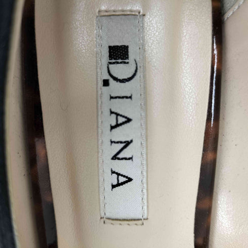 ダイアナ DIANA リボンスエードパンプス レディース 23.5