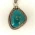 silver刻印 ターコイズペンダントトップ メンズ