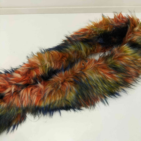 ツモリチサト TSUMORI CHISATO マルチカラー ファーマフラー レディース