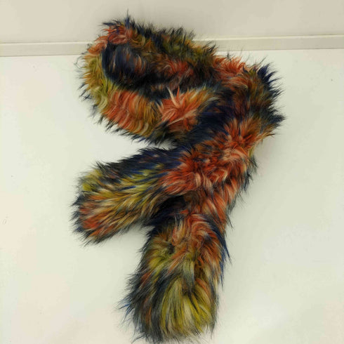 ツモリチサト TSUMORI CHISATO マルチカラー ファーマフラー レディース
