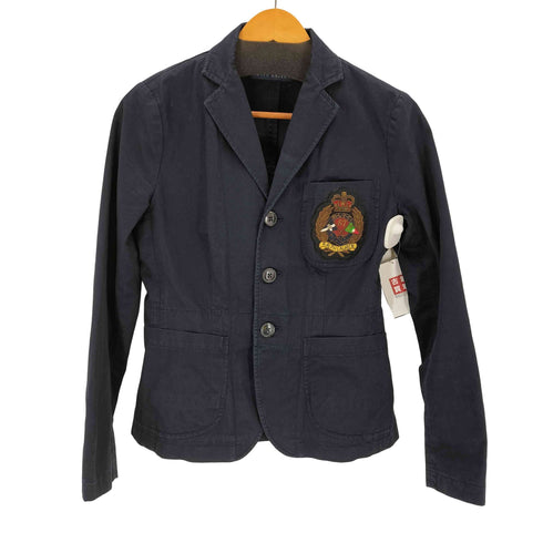ラルフローレン RALPH LAUREN ワッペンテーラードジャケット レディース 9
