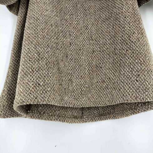 ラルフローレン RALPH LAUREN USA製 ネップ ウール混 ショールカラージャケット&スカート レディース JKT:4 SKT:2
