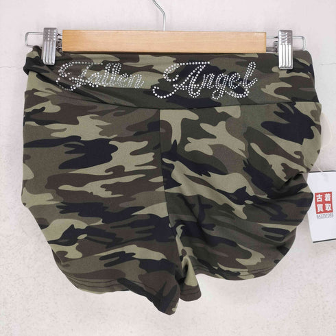 ラインストーンタイトショートパンツ Y2K レディース M