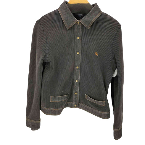 バーバリーロンドン BURBERRY LONDON デニムドッキング ニットジャケット レディース 2
