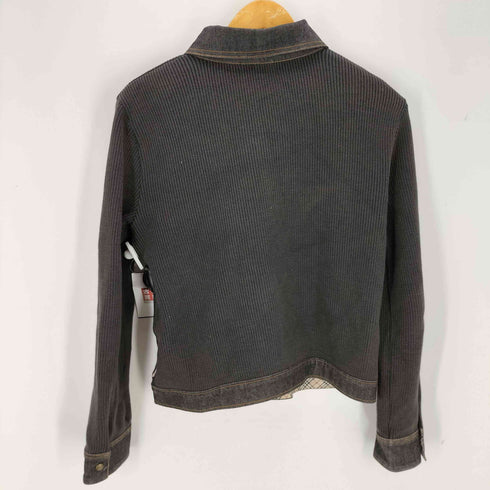 バーバリーロンドン BURBERRY LONDON デニムドッキング ニットジャケット レディース 2