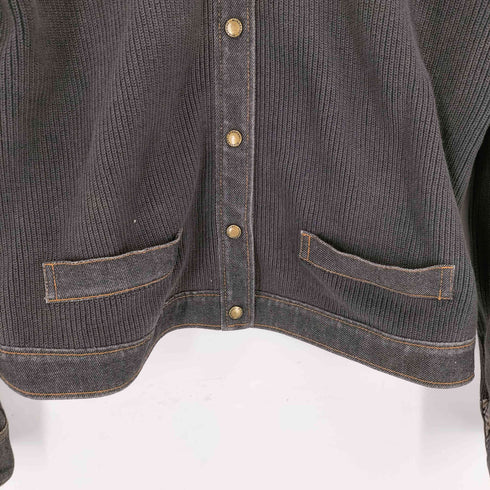 バーバリーロンドン BURBERRY LONDON デニムドッキング ニットジャケット レディース 2