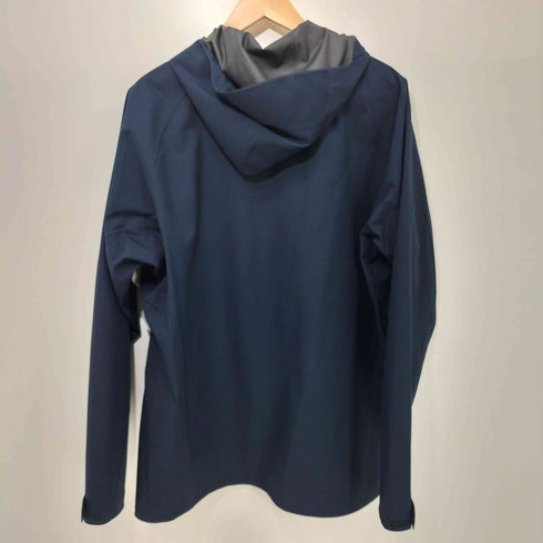 ユニクロ UNIQLO ブロックテックパーカ (3Dカット) ネイビー XLサイズ メンズ JPN:XL