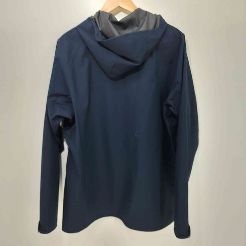 ユニクロ UNIQLO ブロックテックパーカ (3Dカット) ネイビー XLサイズ メンズ JPN:XL