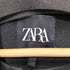 ザラ ZARA ツイード チェスターコート レディース import:XS
