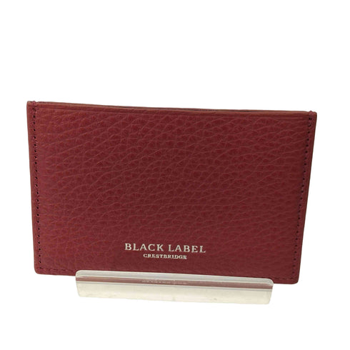 ブラックレーベルクレストブリッジ BLACK LABEL CRESTBRIDGE シボ革 レザー カード ケース パス ケース メンズ
