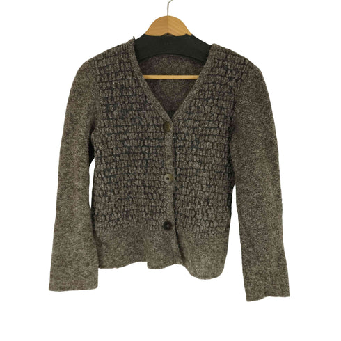 ピエールカルダン pierre cardin メリノウール混ニットカーディガン レディース 42