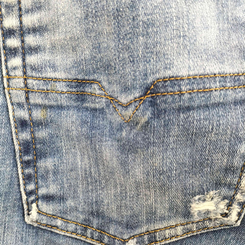 ディーゼル DIESEL KROOLEY-T JoggJeans ストレッチ ジョグジーンズ ダメージ加工 メンズ 31