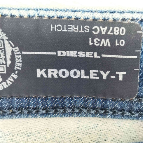 ディーゼル DIESEL KROOLEY-T JoggJeans ストレッチ ジョグジーンズ ダメージ加工 メンズ 31
