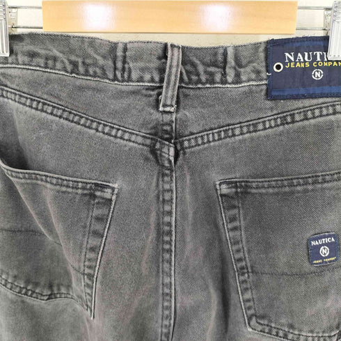 ノーティカ NAUTICA 先染めブラックデニムパンツ メンズ 36X32