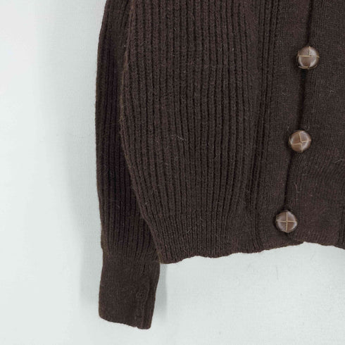 Dulyn Knitwear 英国製 BRITISH WOOL ウールニットカーディガン メンズ