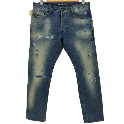 ディーゼル DIESEL DNA WASH 0854Z STRETCH TEPPHAR SLIM-CRARROT ダメージ加工 スリム デニム メンズ W32 L30