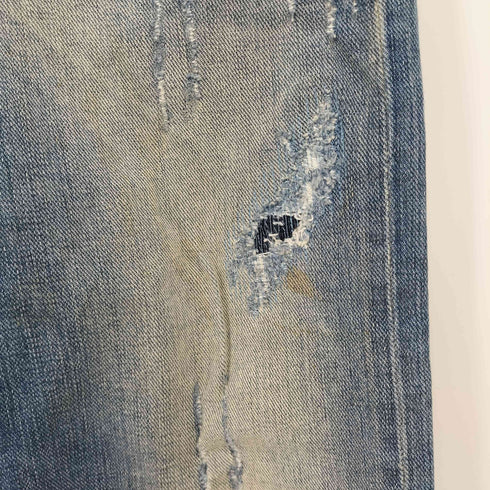 ディーゼル DIESEL DNA WASH 0854Z STRETCH TEPPHAR SLIM-CRARROT ダメージ加工 スリム デニム メンズ W32 L30