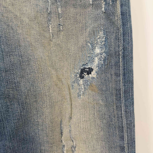 ディーゼル DIESEL DNA WASH 0854Z STRETCH TEPPHAR SLIM-CRARROT ダメージ加工 スリム デニム メンズ W32 L30