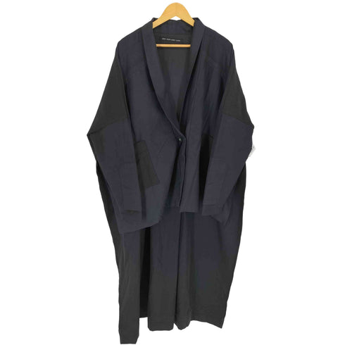 SORT SLIP HVIDT SLIPS ショールカラーデザインコート import メンズ