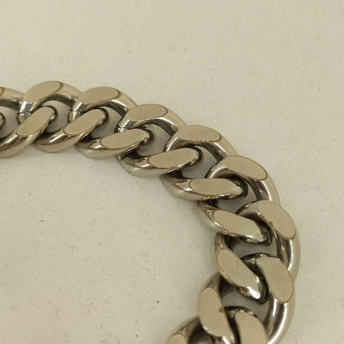 喜平カーブチェーン真鍮ブレスレット メンズ